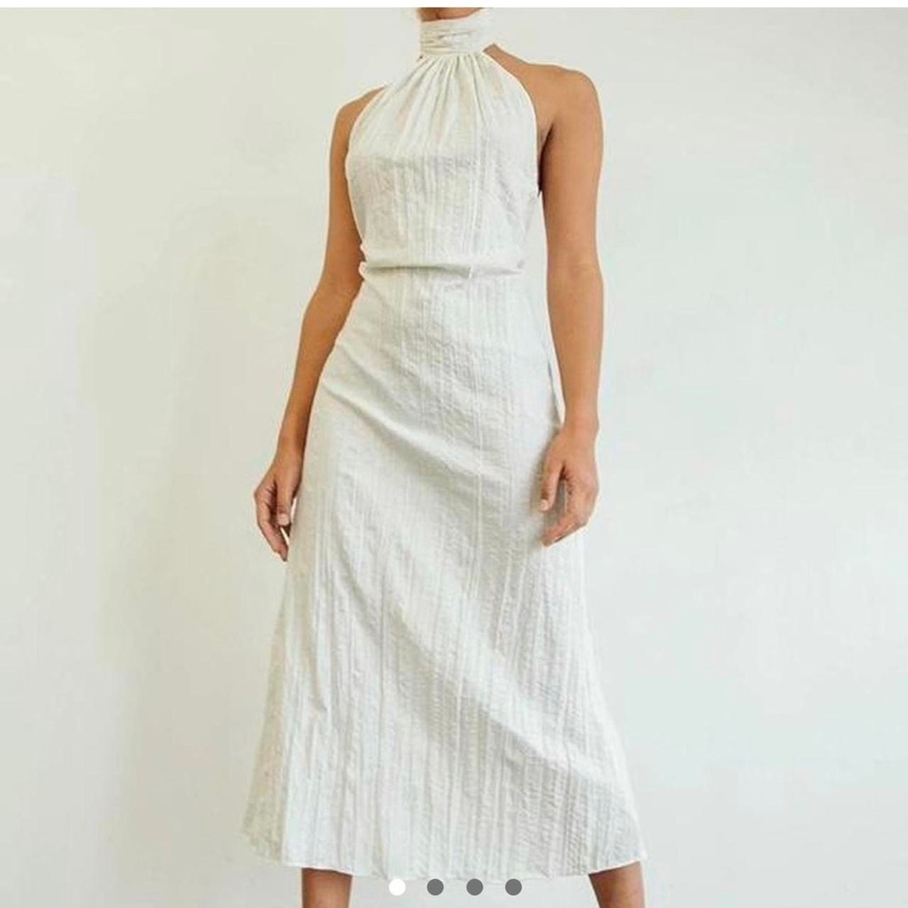 NWT The Line By K Kaito Backless Linen Dress